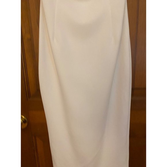 Olia Dress Women Small White One Shoulder Split Thigh Cocktail Bodycon Nightclub - Picture 12 of 16